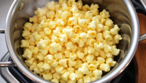 Poppa popcorn i smör – så lyckas du med smörpopcorn