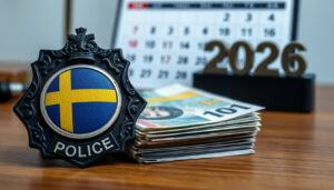 Hur mycket tjänar en polis? Ingångslön & löner 2026